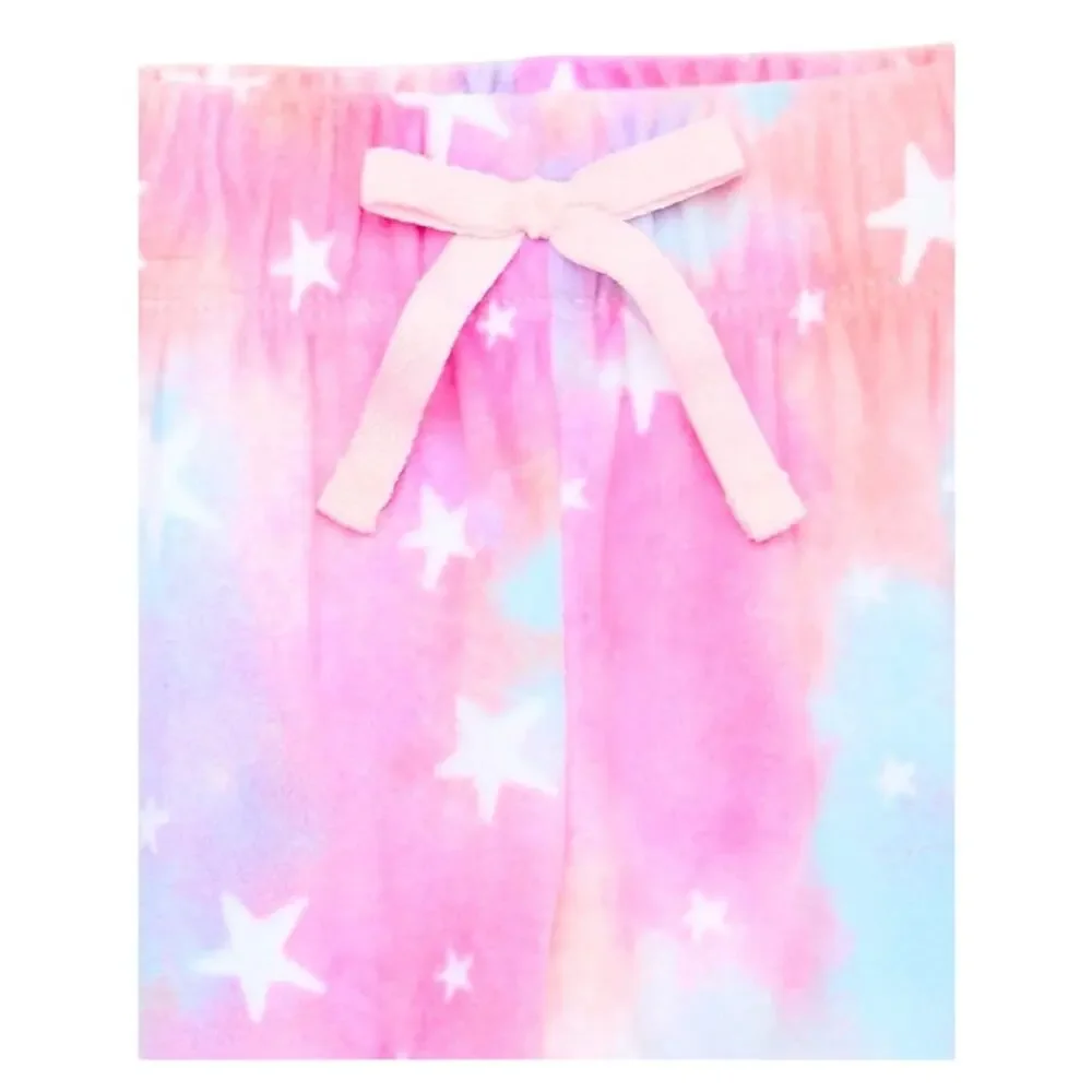Girls XS Long‎ Sleeve Top & Jogger Pants, 2pc Unicorn Pajama Sleep Set NEW